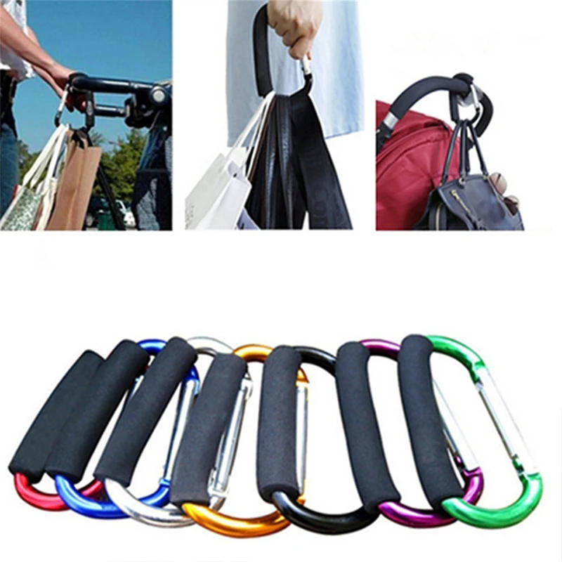 Description Picture 2 of itemMultifunction Baby Stroller Accessories Hook Stroller Organizer Shopping Hooks Pram Hanger For Baby Car Handle Accessories