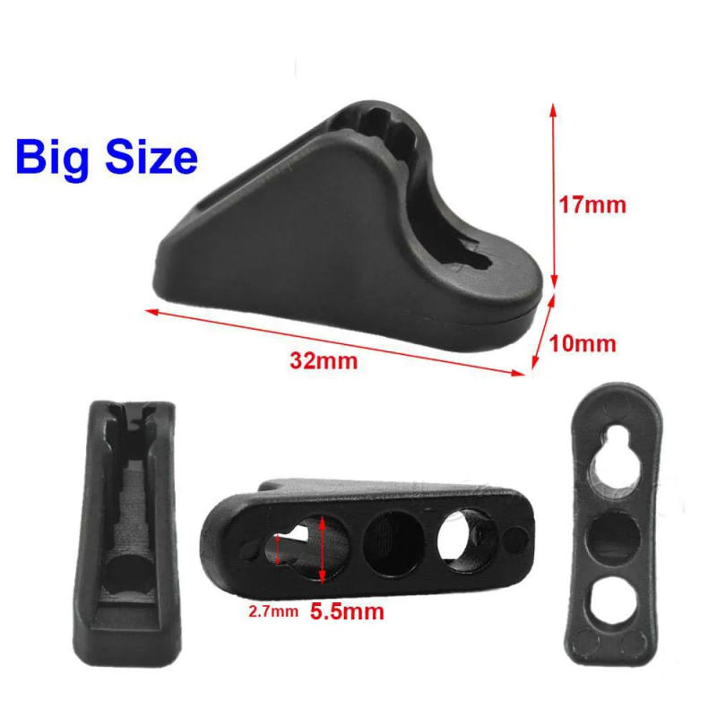 Description Picture 3 of itemBuckles Triple-Cornered Non-slip Cord Tightener Pull Rope Buckle Wind Rope Buckle Triangle adjustment buckle Tent Accessories