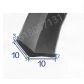 10x10mm