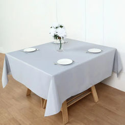 2024  Table cloth polyester tablecloth round table cloth circular solid
