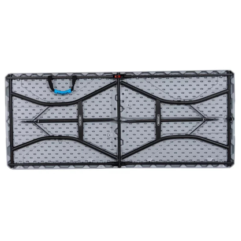 Description Picture 5 of item5-Foot Fold-in-Half  Table, Gray (80861) office desk  study desk  computer desk  wood desk  office table