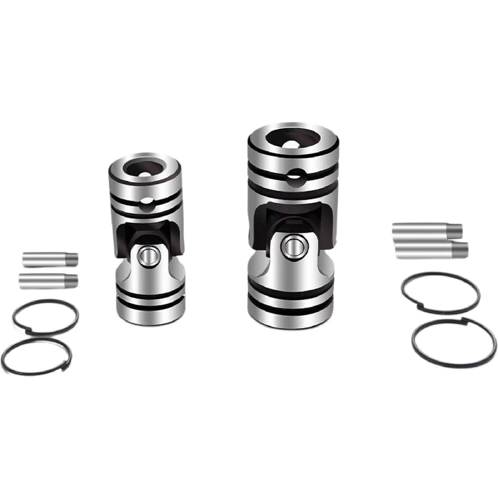 Description Picture 5 of itemVeekaft Universal Joint Coupling Bore 20/22mm Drilling Machine Parts 40CR Stainless Steel Transmission Shaft Cross-coupling