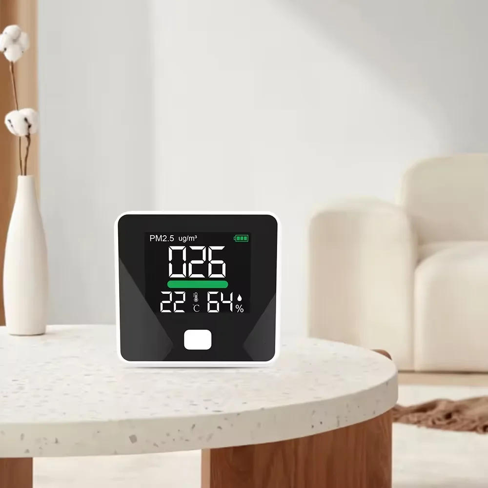 Description Picture 5 of itemDM103B Tuya WiFi PM2.5 Air Quality Monitor Portable Mini Digital Gas Detector Temperature Humidity Sensor PM 2.5 Analyzers Meter