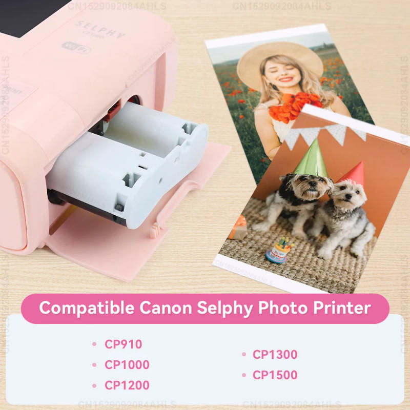 Description Picture 4 of itemUniPlus 5pcs KP 36IN Ink Cassette Compatible for Canon Selphy Photo Printer CP1200 CP1300 CP910 CP900 Color Ink Paper Printing
