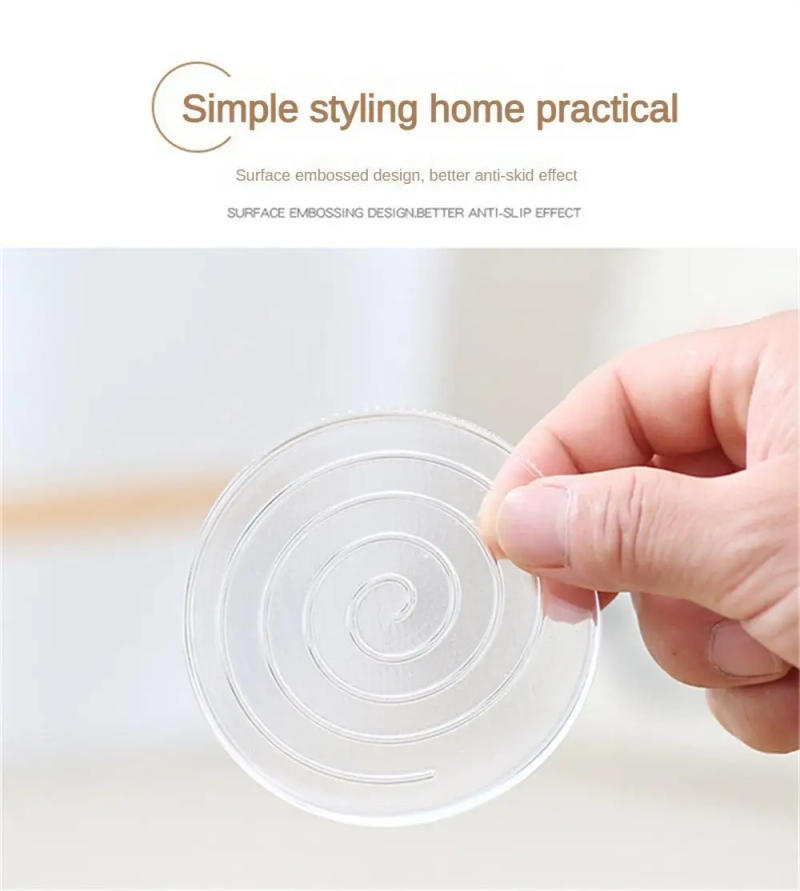 Description Picture 2 of itemChair Table Foot Pad Cover Furniture Mute Wear-resistant Anti-slip Stool Corner Protective Cover Table Anti-collision Stickers