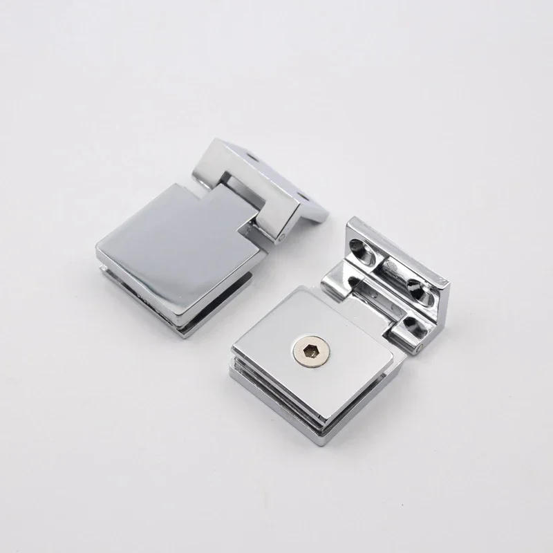Description Picture 2 of item8-10mm Frameless Bracket Wall to Glass Door Hinges Bathroom Shower Door Bracket Wall Mount Door Hinge New Arrival