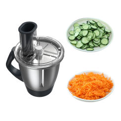 Dafadalka Thermomix TM5 TM6 Vegetable Peeler Food Cutter Multifunctional Stainless Steel Accessories Set (fine peeler set)
