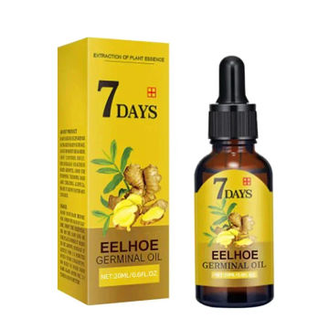 7 Days Fast Ginger Hair Growth Serum Anti-Loss Hair Regrowth Treatment Essential Oil Repair Damaged Hair Roots Nourish Hair Care