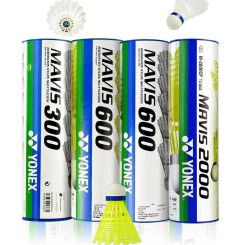 Yonex Mavis 2000 600 500 350 300 Badminton 6 Piece Nylon Ball Fluorescent Ball Competition Badminton Training Durable and Stable