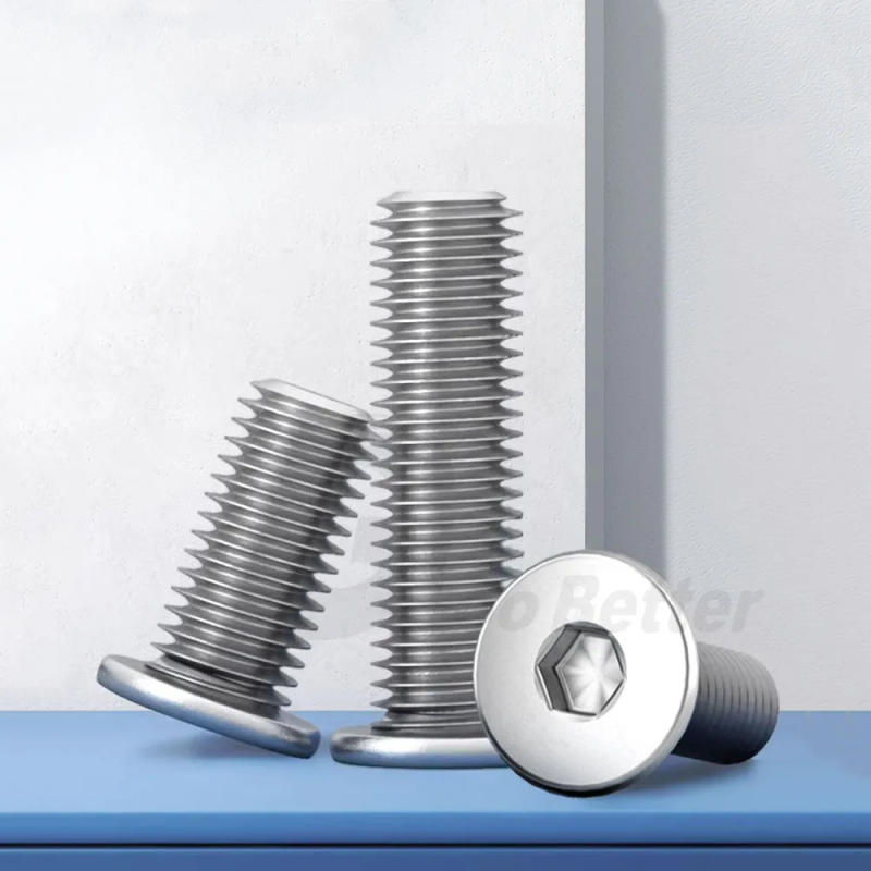 Description Picture 5 of item2-100Pcs Allen Machine Screw M2 M2.5 M3 M4 M5 M6 M8 A2-70 304 Stainless Steel Hex Hexagon Socket Low Flat Wafer Head Bolts