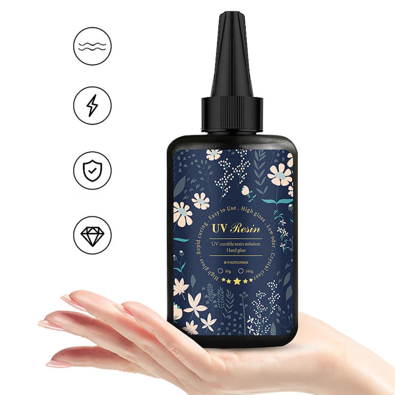 Description Picture 4 of itemUV Resin Glue Epoxy Resin UV Lamp High Transparency Quick-Drying For DIY Crystal Jewelry Handicrafts 25g/50g/100g/120g/200/250g