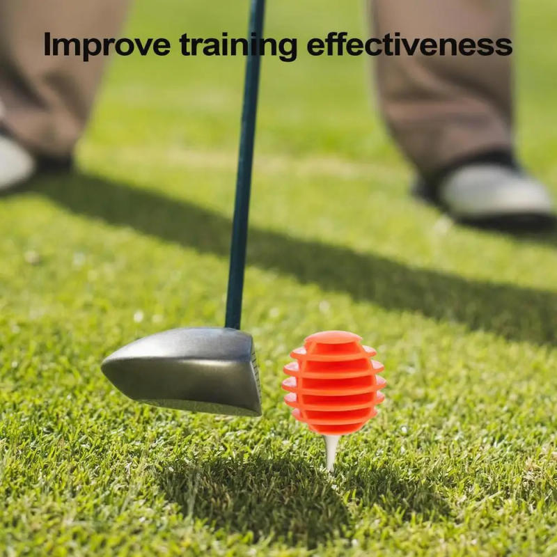 Description Picture 3 of itemFoam Golf Practice Balls 42mm Striped Hollow Training Ball Colorful Training Aid Accessories for Driving Range Swing Practice