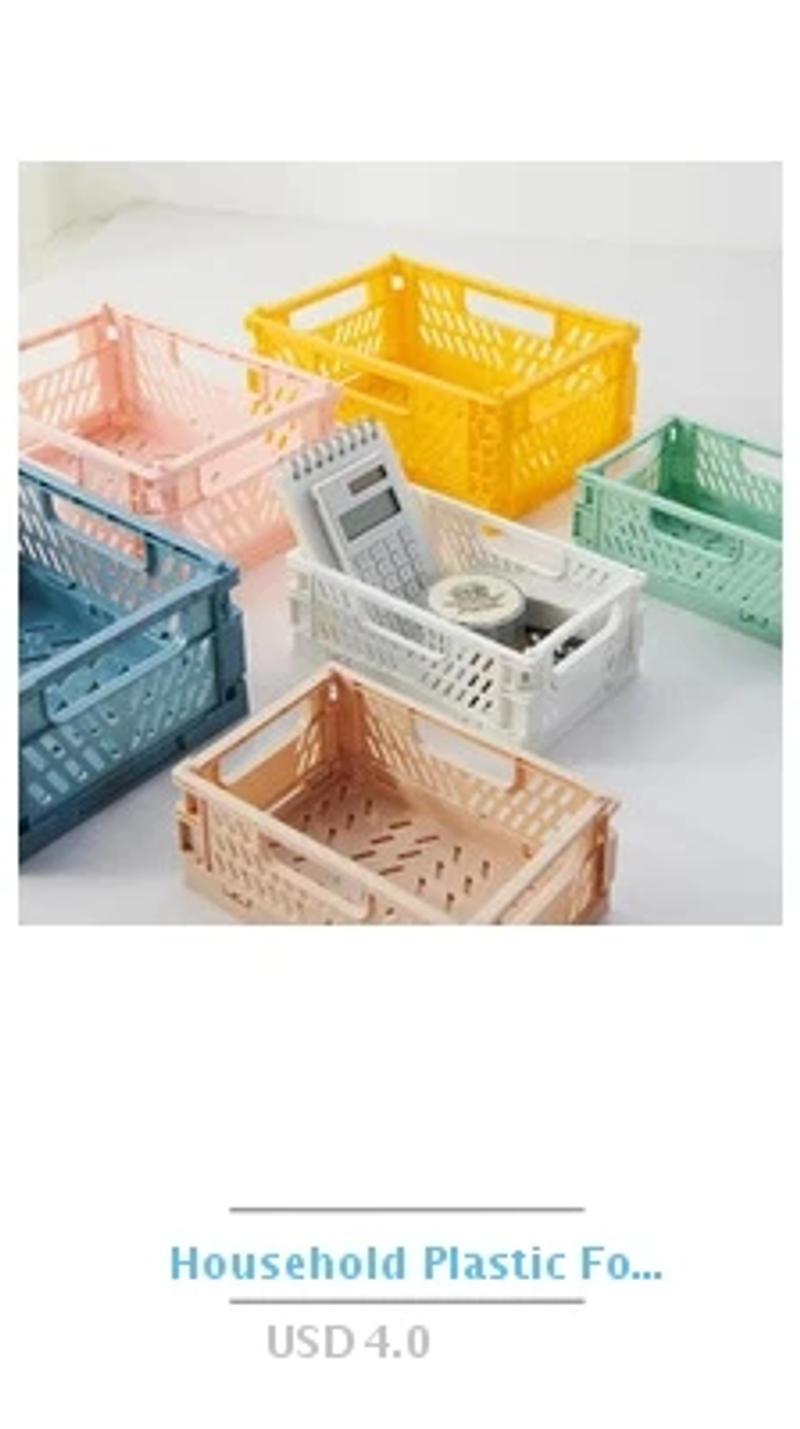 Description Picture 4 of itemWoven Rattan Storage Basket Hand-woven Laundry Basket Storage Baskets Rectangular Closet Toy Snack Sundries Clothes Organizer