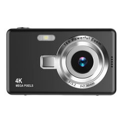 4K HD 1080P Digital Camera 96MP Portable Vlogging Camera 16X Zoom Camcorder Camera 2.4 Inch IPS Screen for Kid Adult Photography