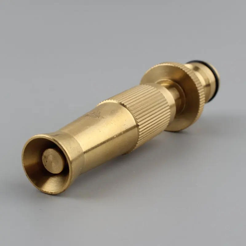 Description Picture 3 of itemSpray Nozzle Water Gun Brass High Pressure Direct Spray Quick Connector Home Hose Adjustable Pressure Garden Sprinkler