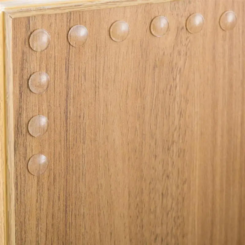 Description Picture 5 of item100PCS Self Adhesive Door Stopper Rubber Damper Buffer Cabinet Bumpers Silicone Furniture Pads Cushion Protective Pads