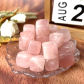 rose quartz block
