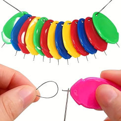 50Pcs Needle Piercing Device Easy Needle Threader Sewing Machine Hand Sewing Simple Needle Threads Tool Needlework Accessories