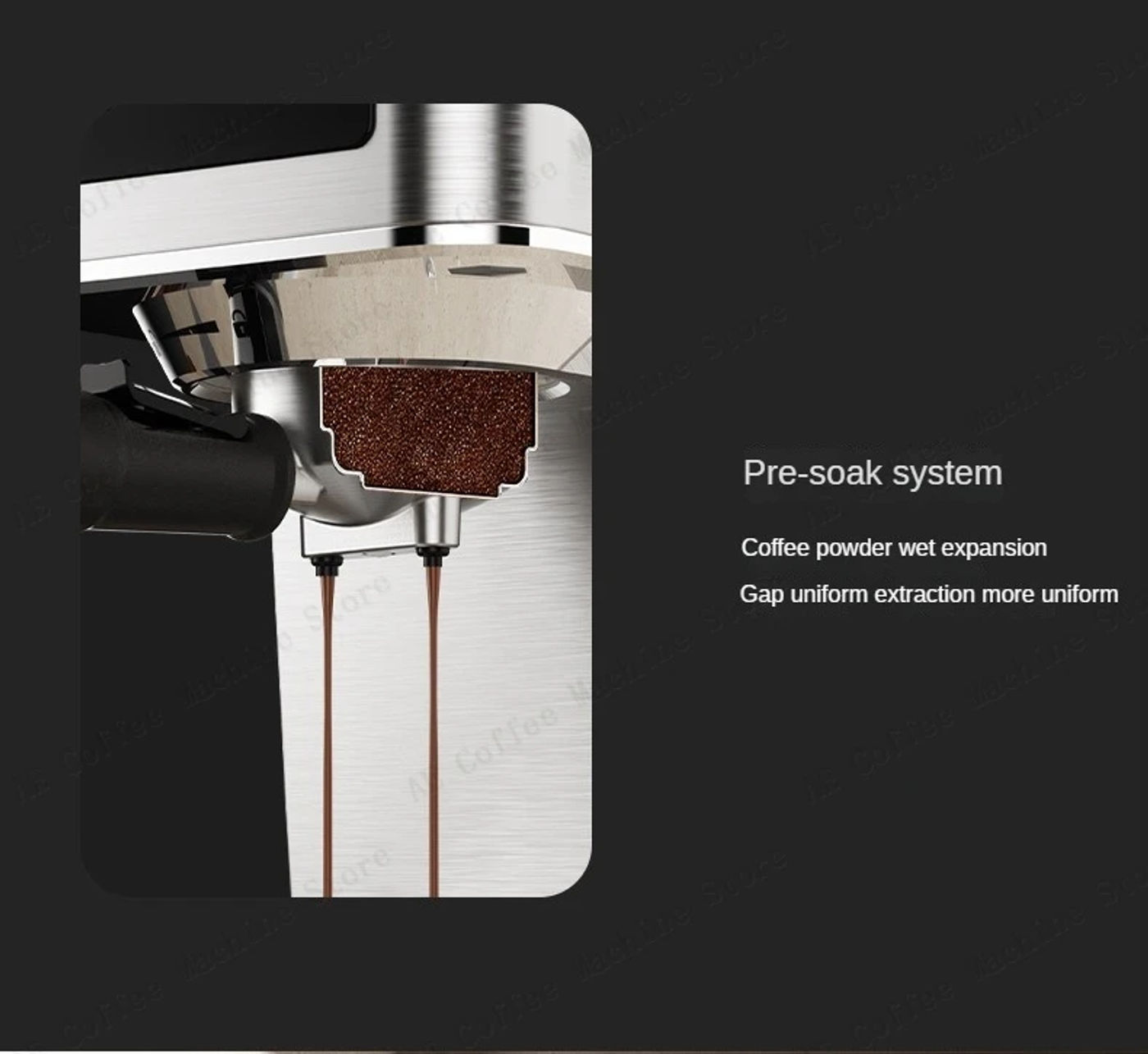 Description Picture 5 of itemPortable Travel Coffee Maker Fully Automatic Coffee Machine Espresso Machines Automatic Multifunctional Milk Foaming Machine
