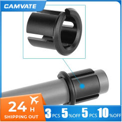 CAMVATE 19 to 15mm Rod Adapter Bushing for Camera Accessories Rod Support Wireless Lens Control Systems Photography Video Rig