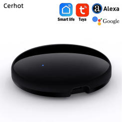 Cerhot Tuya WiFi IR Remote Control For Air Conditioning TV DVD AUD AC Smart Life APP Universal Works With Alexa, Google Home