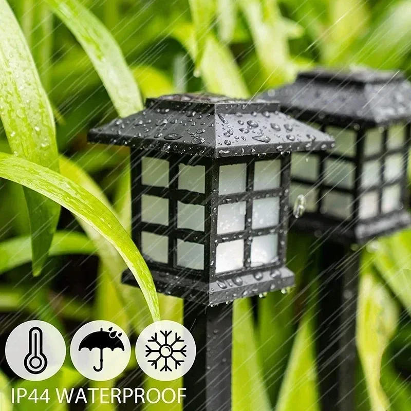 Description Picture 5 of itemLED Solar Pathway Lawn Lights Outdoor IP65 Waterproof Solar Lamp Decoration for Garden Walkway Path Driveway Patio Yard & Lawn