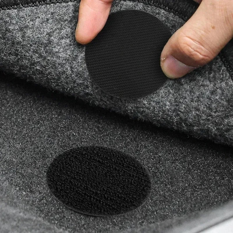 Description Picture 6 of item60/2pcs Carpet Fixing Stickers Double Faced High Adhesive Car Carpet Fixed Patches Home Floor Foot Mats Anti Skid Grip Tapes