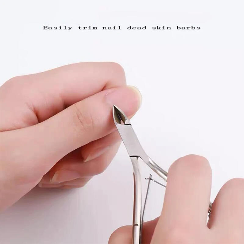 Description Picture 3 of item1Pcs Cuticle Nail Nipper Manicure Cutter Trimmer 105*8mm Professional Cuticle Nails Nippers Scissors Nail Cuticle Regrowth Tool*