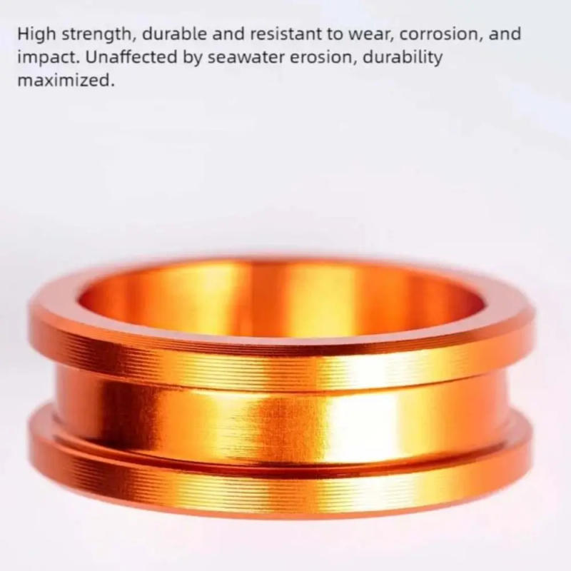 Description Picture 4 of itemAluminum Alloy Alloy Cable Ring Protect Hands Fast Line Cutting Line Pulling Loop Anti-slip Rubber Ring Fishing Line Puller
