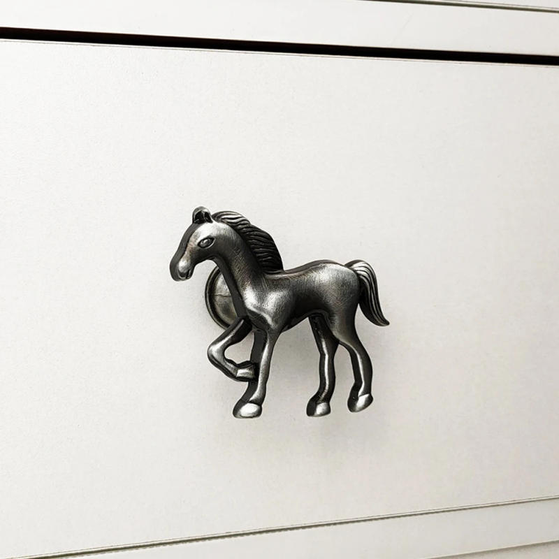 Description Picture 6 of itemHorse Cabinets Handle Cabinets Handle Animal Shaped Cabinet Handles Door Cabinets Knobs For Children Furniture Handle
