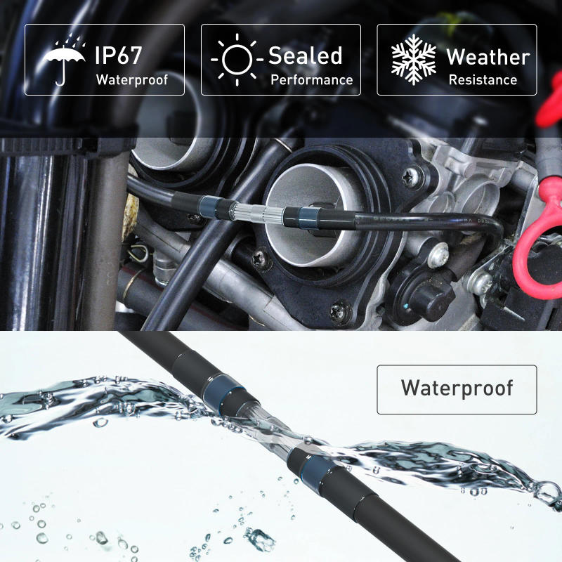 Description Picture 6 of item100/165/175pcs Waterproof Solder Seal Heat Connector Shrink Butt Connectors Lug Terminals Electrical Wire Car Insulated Terminal