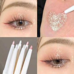 Diamond Glitter Eyeliner Pen Makeup Eyeshadow Stick Nude Shadow Waterproof Eye Aegyo Sal Highlight Pen