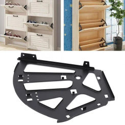 Shoe Cabinet Hinge 3 Layers Shoe Cabinet Flip Frame Shoe Rack Hinges Flip Drawer Hinge Hardware Parts