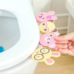 4pcs Toilet Lifter Colorful Practical Toilet Lifter Handle for Home Hotel Store (Random Style)