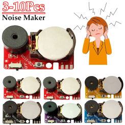3-10Pcs Cricket Noise Maker Prank PCB Beeping Hidden Prank Lrritating Noise Continuously Annoying Sound for Fool's Day Halloween