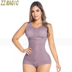 Fajas Colombians Girdles Waist Trainer Bodysuit Postpartum Body Shaper Butt lifting Flat belly Sheath Women Modeling Shapewear