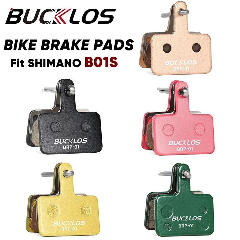 Description Picture 2 of itemBUCKLOS Bicycle Hydraulic Disc Brake Pad Semi-Metal Ceramic MTB Bike Brake Pads for SHIMANO B01S MT200 SRAM AVID HAYES Magura