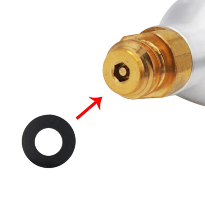 Description Picture 6 of item2pcs Seal Gaskets For CO2 Cylinder Gasket Home Nozzle Makers Repair Adapter Sealing O Rings Rubber Set Repair