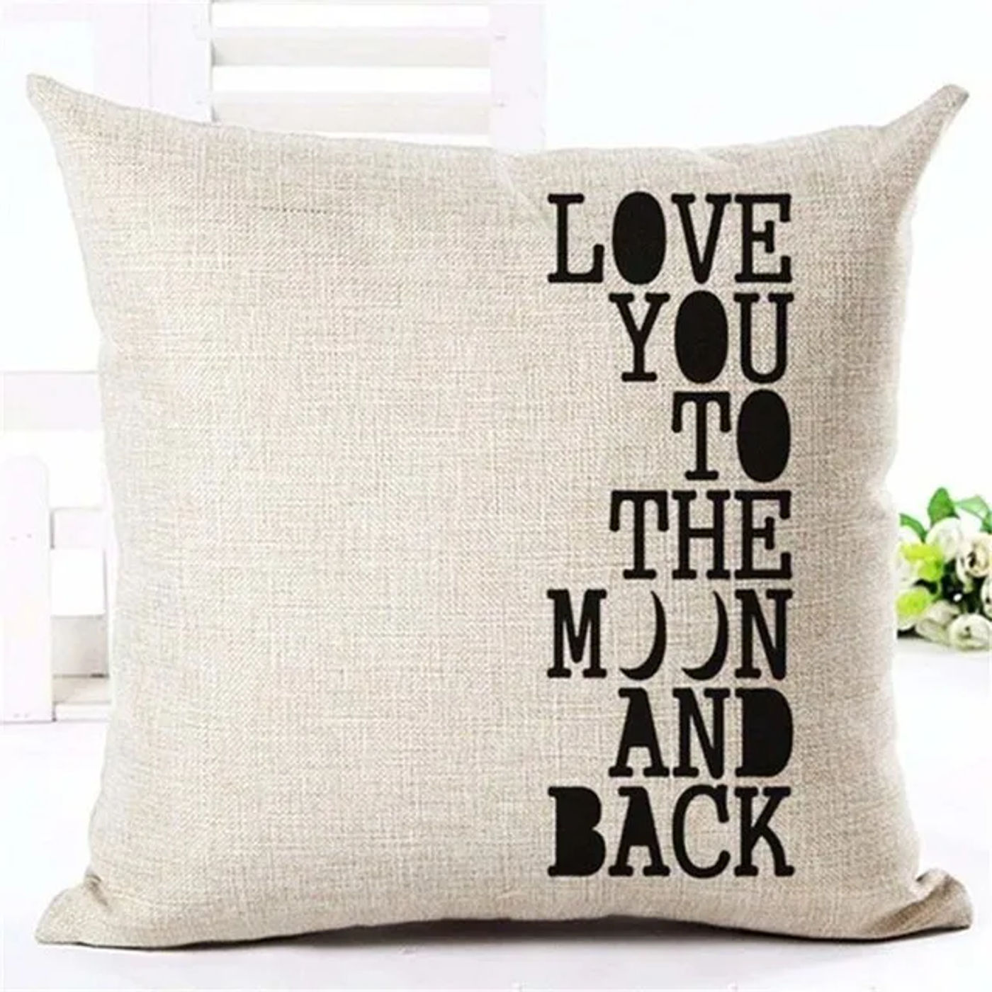Description Picture 4 of itemThrow Pillows Cover Case Letter Motto Home Love Cushion Cover Throw Pillows for Couch Decorativos Sofa Home Decor