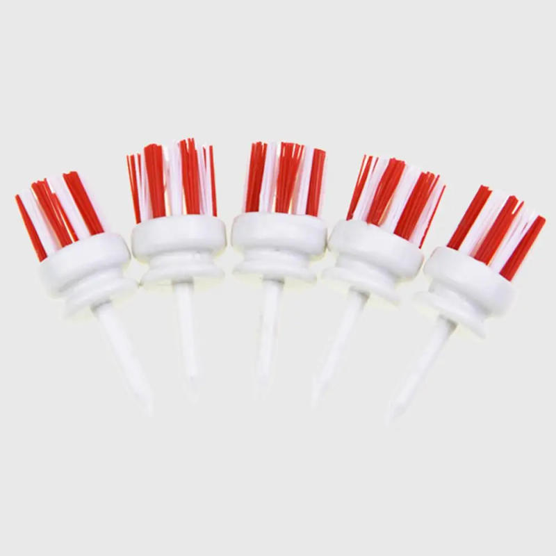 Description Picture 2 of itemPlastic Golf Tees Brush Unbreakable Tee 54/70/83mm Golfing Tees Plastic Long Ball Base Low Friction Golf Practice Kit