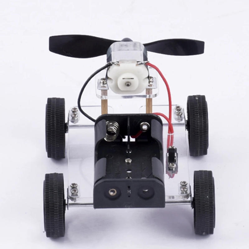 Description Picture 6 of item130 Brush Motor Mini Wind Educational Toy DIY Car Motor Robot Kits for arduino
