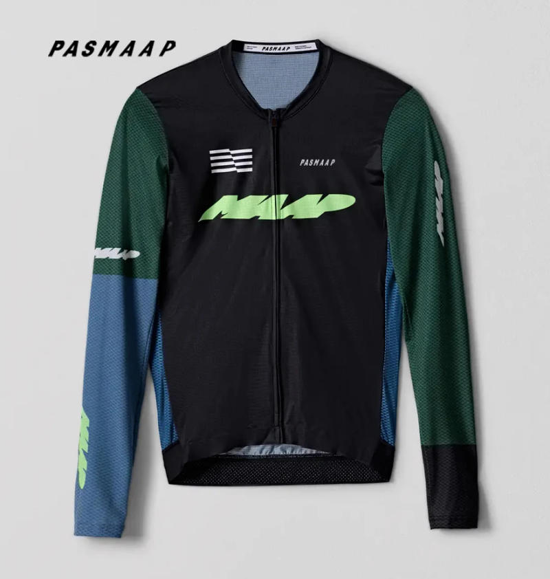 Description Picture 6 of item2024 PASMAAP Cycling Jersey Long Sleeve Pro Team Jersey MTB Road Bike Clothing Maillot Ciclismo Hombre Breathable Bicycle Shirts