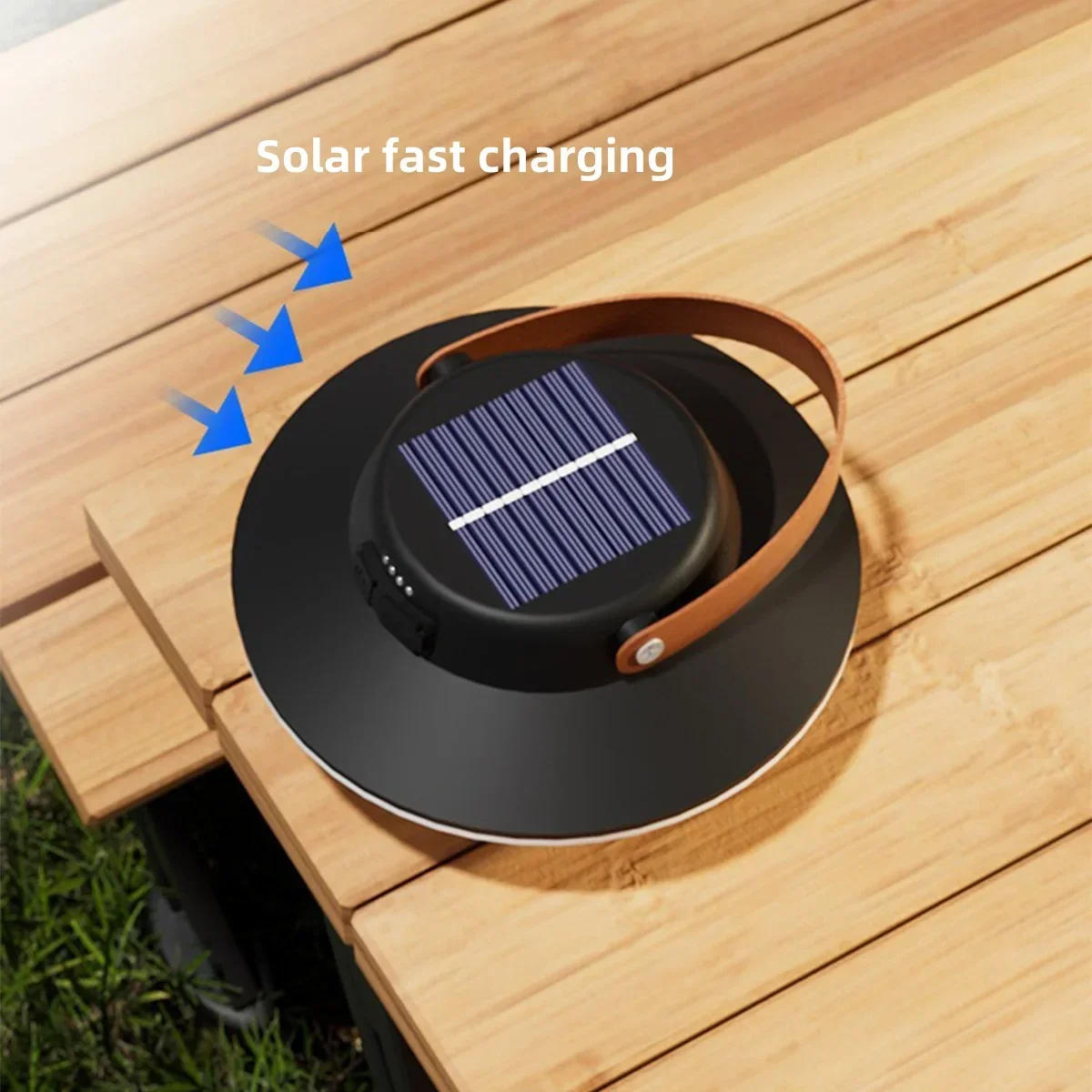 Description Picture 4 of itemOutdoor Solar Camping Lamps USB/Solar Powered Garden Waterproof LED Hanging Light Trekking Tent Emergency Lighting Camping Lamp