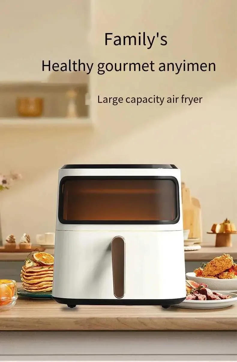 Description Picture 2 of item6.5L Electric Air Fryer Oil-free Automatic Household Kitchen 360°Baking Convection Air Fryer Oven Deep Fryer without Oil