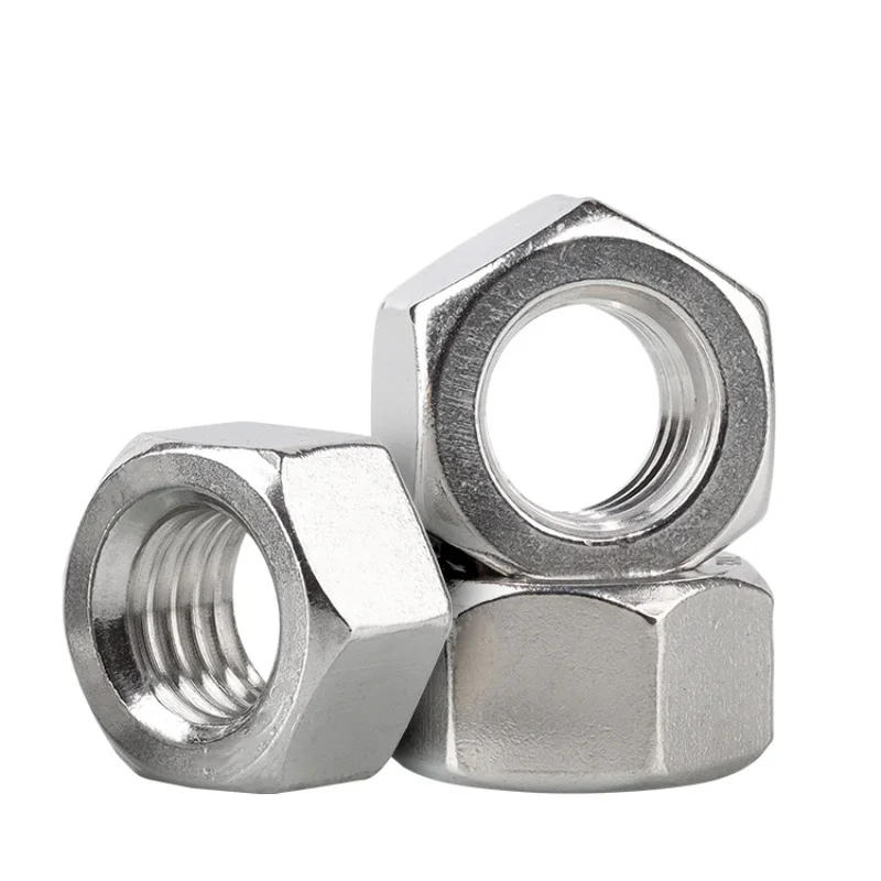 Description Picture 5 of item1-100 Pieces of 316 Stainless Steel Hex Nuts with Locking Nuts M2M2M2.5M3M4M5M6M8M12M114M16M18M18M20M22M24