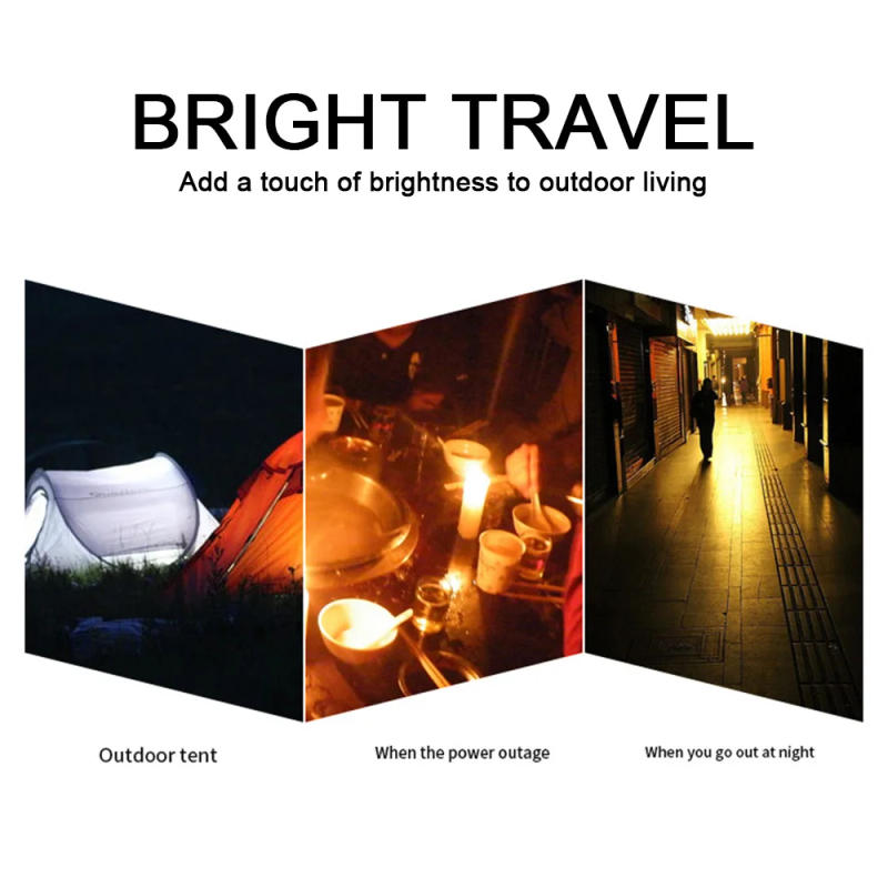 Description Picture 6 of item40 LED Portable Tent Camping night working Lights Lamp Outdoor 3 Modes Umbrella Night Lamp Hiking Lantern AAA or 18650 Battery