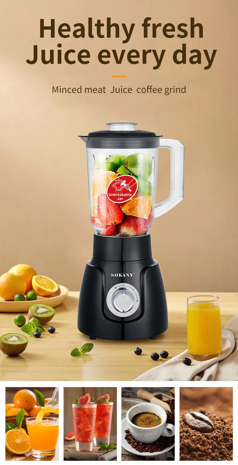 Description Picture 6 of itemHouselin Professional Blender and Food Processor Combo for Smoothies, Shakes, With coffee bean grinder function