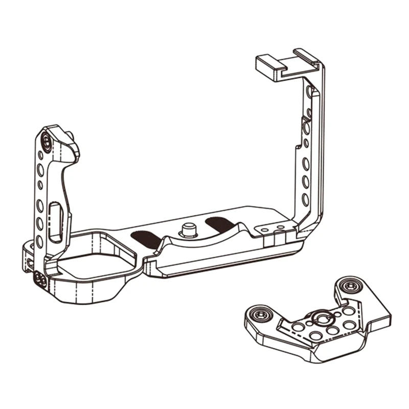 Description Picture 5 of itemPortable Camera  Cage Convenient Camera  Cage Sony Quick Release SLR Camera Case For Sony FX3 FX30