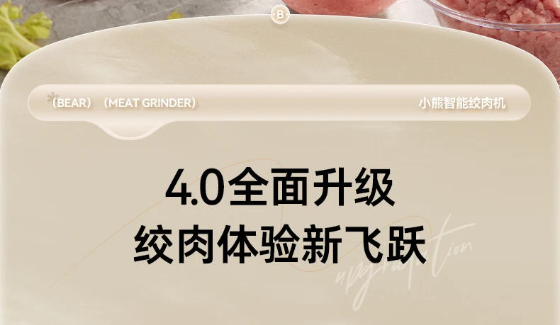 Description Picture 3 of item220V Bear Meat Grinder Electric Automatic Multifunctional Home Meat Mincer New Model AB