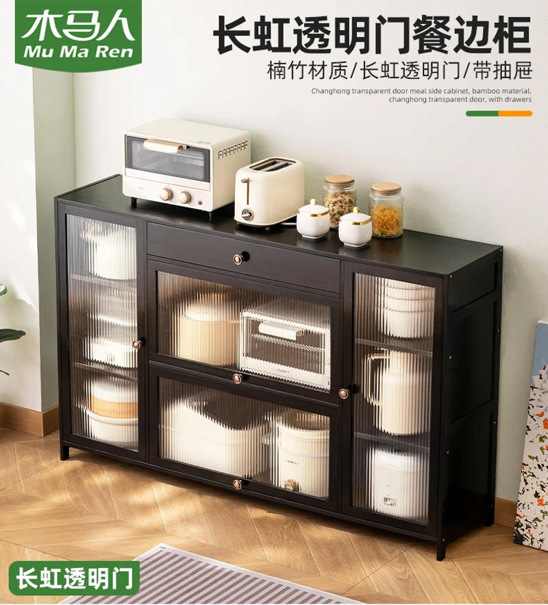 Description Picture 2 of itemAccent Nordic Kitchen Cabinet Sideboard Coffee Exquisite Storage Cabinet Buffet Cupboard Moveis Para Casa Home Furniture CY50KC